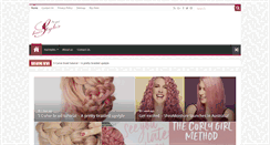 Desktop Screenshot of hairstylesforgirl.com