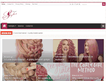 Tablet Screenshot of hairstylesforgirl.com